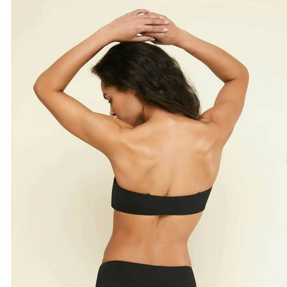 Andie Swim The Rio Top Removeable straps Black Size Medium NWT - Picture 3 of 12